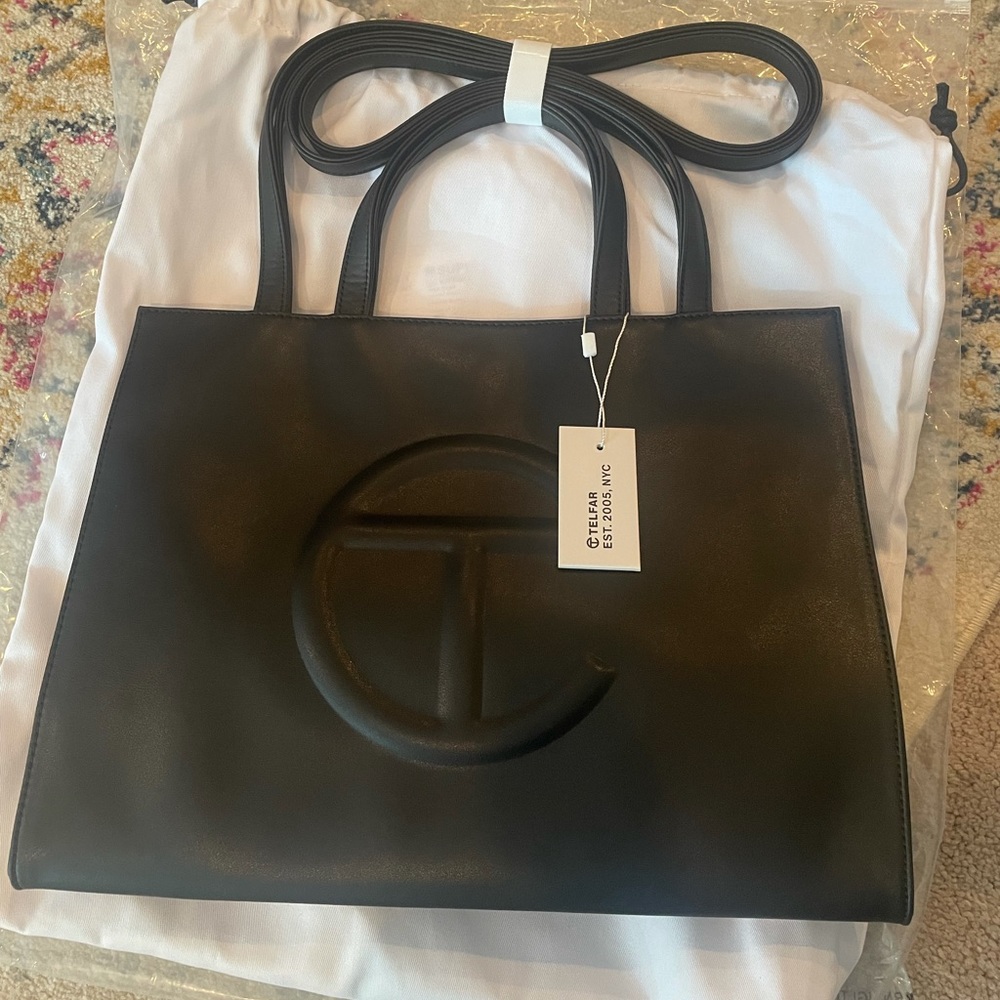 BNWT Medium Black Telfar bag